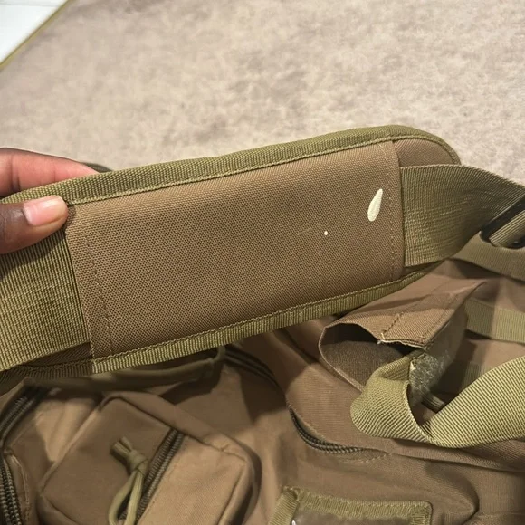 Voodoo Tactical Military Duffle Gear Bag Olive Drab Army Style